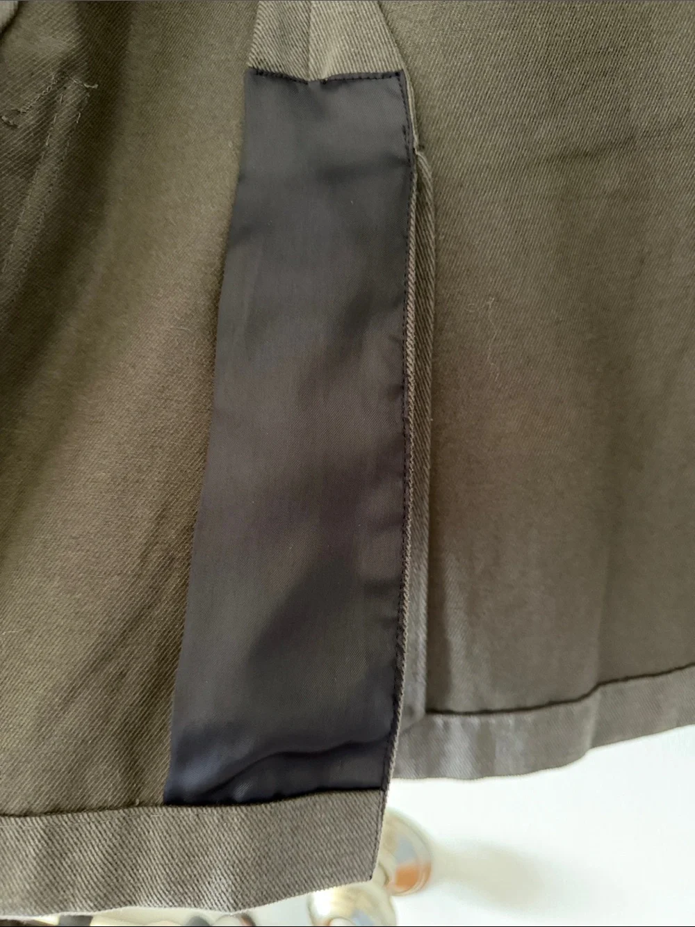 Spier & Mackay Tessuti di Sondrio Grey Cotton Twill Blazer Sport Coat Jacket 42